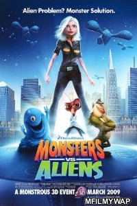 Monsters vs Aliens (2009) Hindi Dubbed Movie